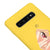 Samsung S10 Plus Slant Eyes Telefon Kılıfı - Renkli Silikon - Sarı