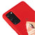 Samsung S20 FE Slant Eyes Telefon Kılıfı - Renkli Silikon - Kırmızı