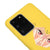 Samsung S20 Ultra Slant Eyes Telefon Kılıfı - Renkli Silikon - Sarı