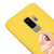 Samsung S9 Plus Slant Eyes Telefon Kılıfı - Renkli Silikon - Sarı