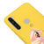 Xiaomi Redmi Note 8 Slant Eyes Telefon Kılıfı - Renkli Silikon - Sarı