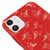 iPhone 11 Sessiz Melekler Telefon Kılıfı - Renkli Silikon - Kırmızı