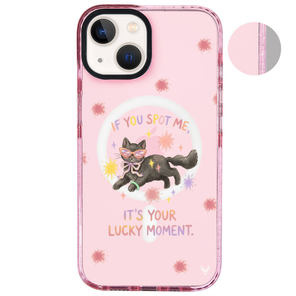 MagsafeliArtycaseSimliPembe