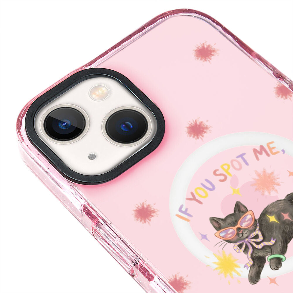 MagsafeliArtycaseSimliPembe