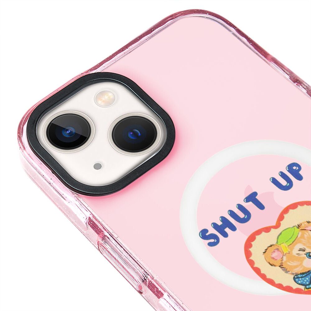 MagsafeliArtycaseSimliPembe