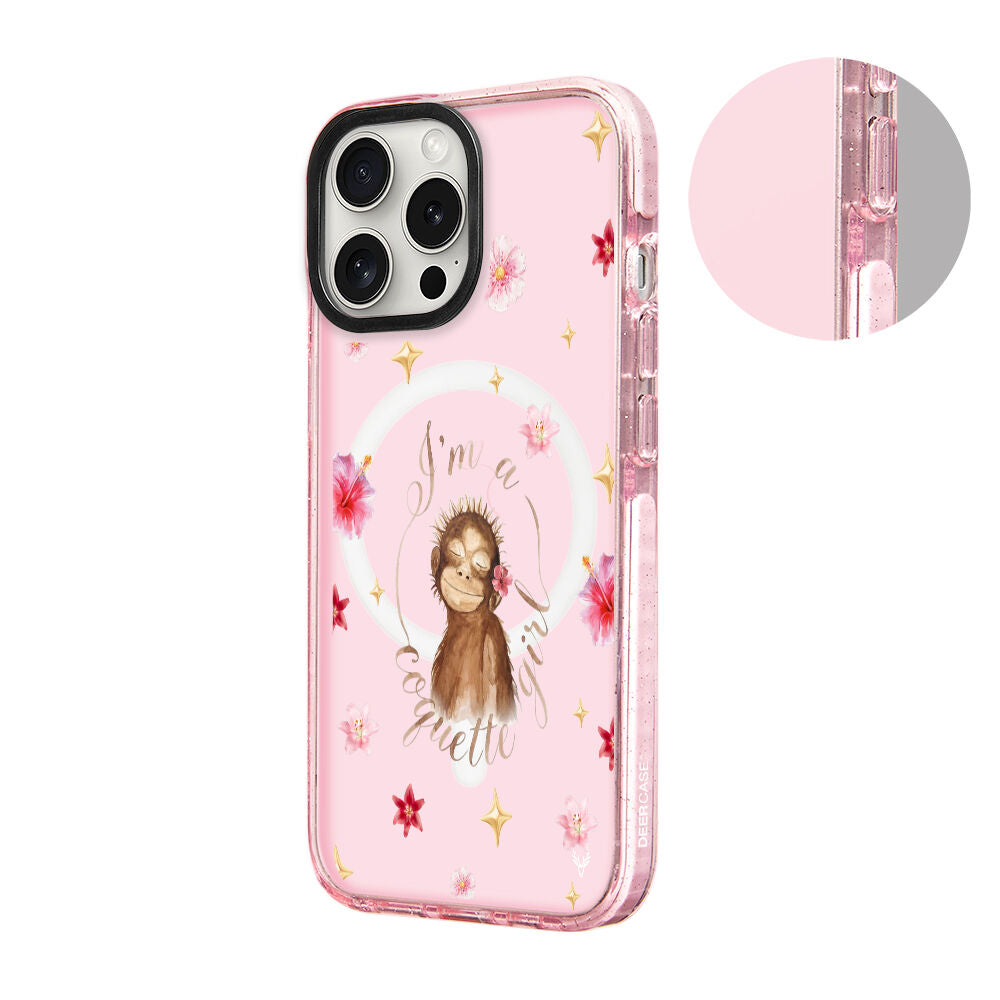 MagsafeliArtycaseSimliPembe