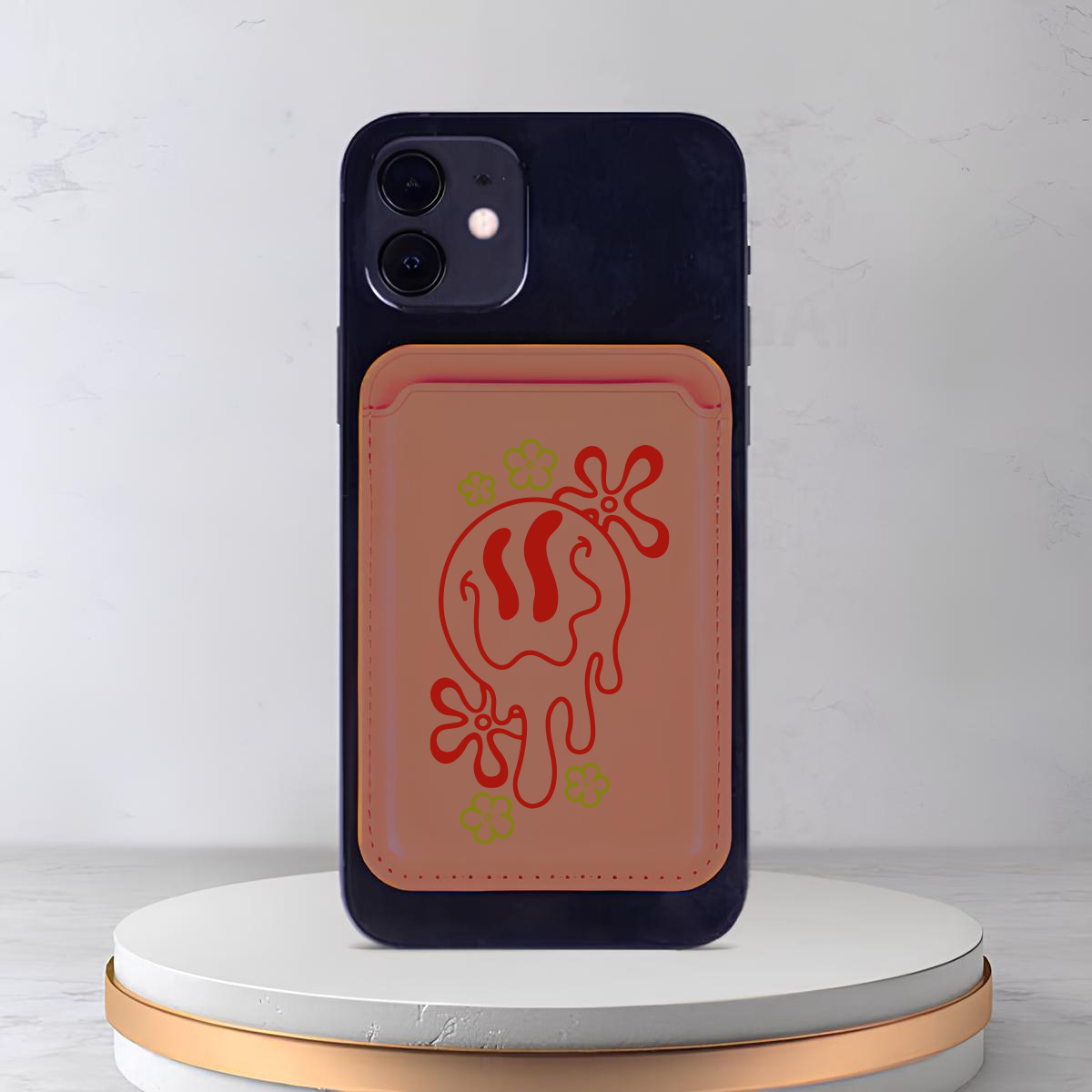 Apple iPhone Good Smiley Face Cardsafe Kartlık
