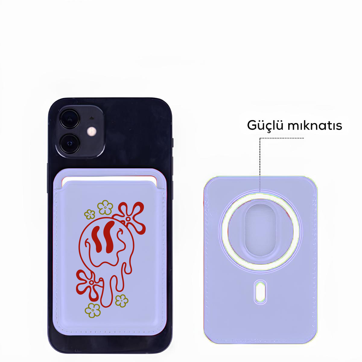 Apple iPhone Good Smiley Face Cardsafe Kartlık