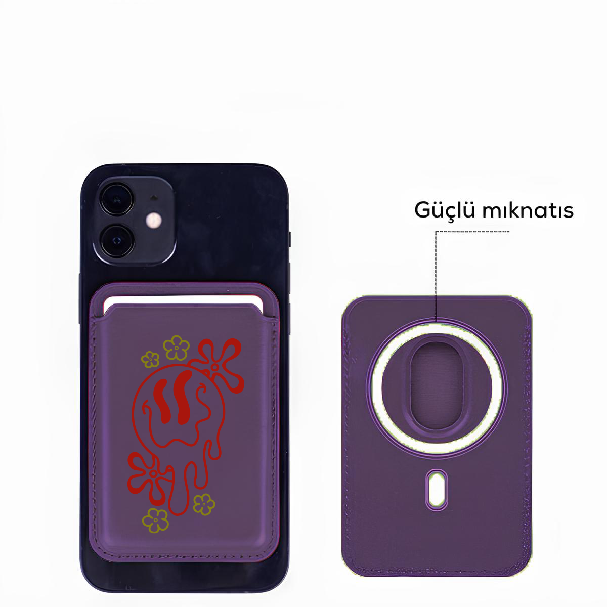 Apple iPhone Good Smiley Face Cardsafe Kartlık