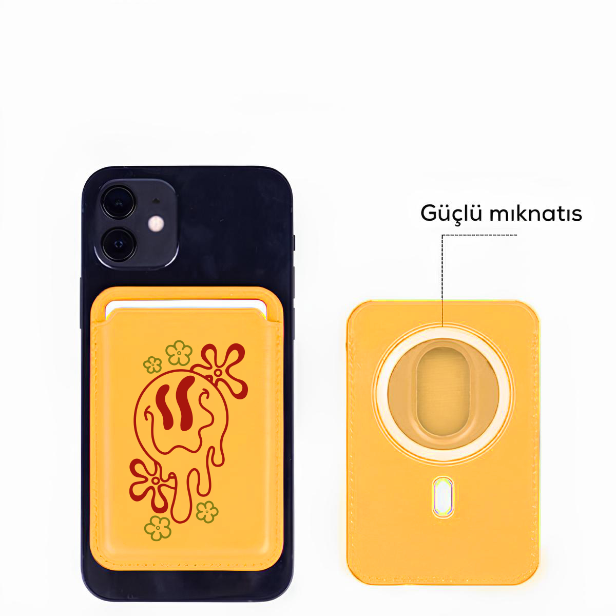 Apple iPhone Good Smiley Face Cardsafe Kartlık