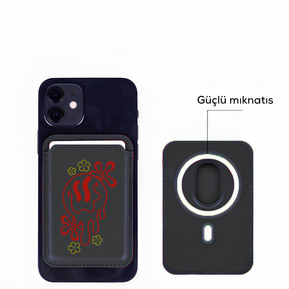 Apple iPhone Good Smiley Face Cardsafe Kartlık