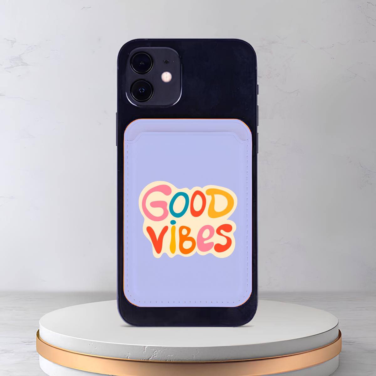 Apple iPhone Good Vibes Colors Cardsafe Kartlık