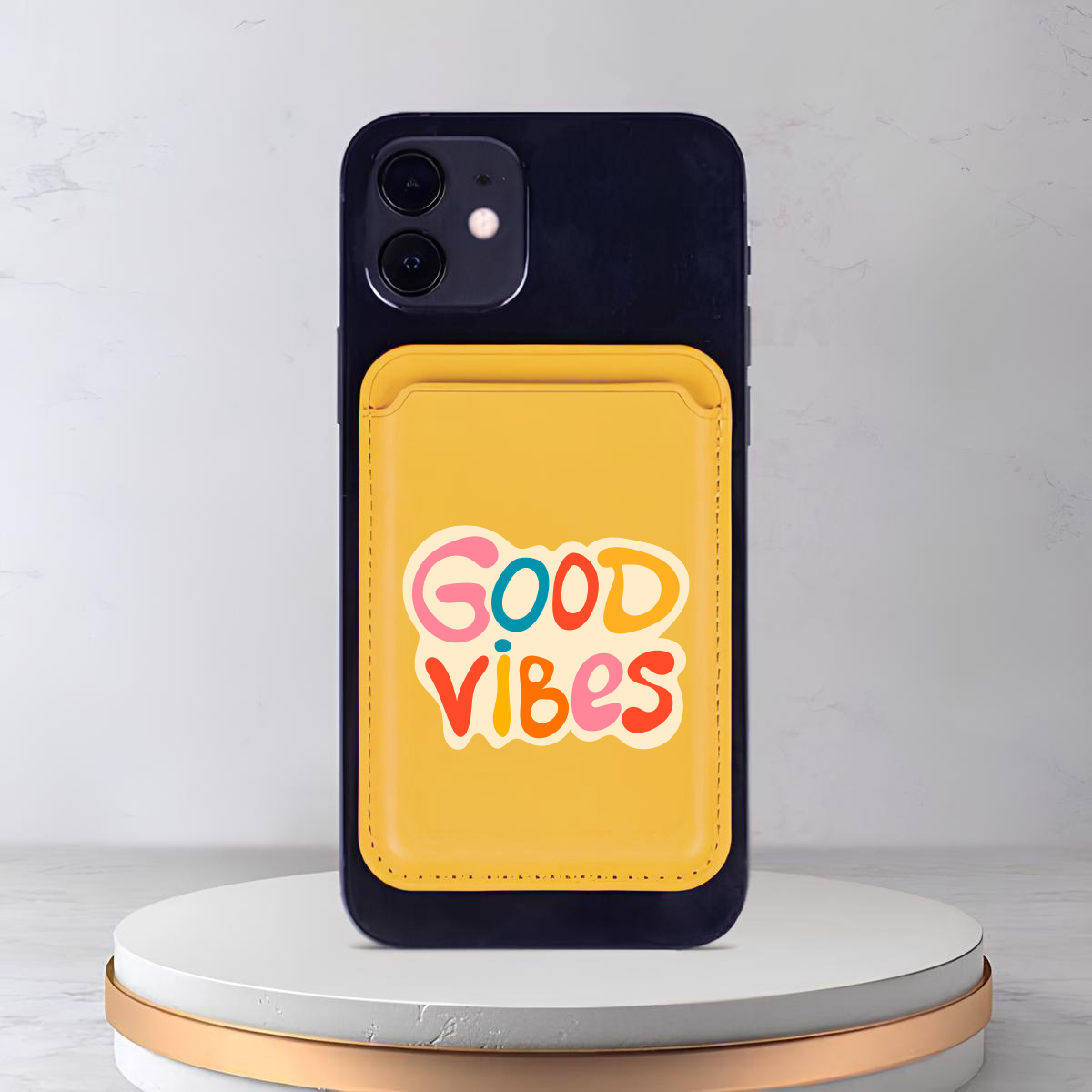 Apple iPhone Good Vibes Colors Cardsafe Kartlık