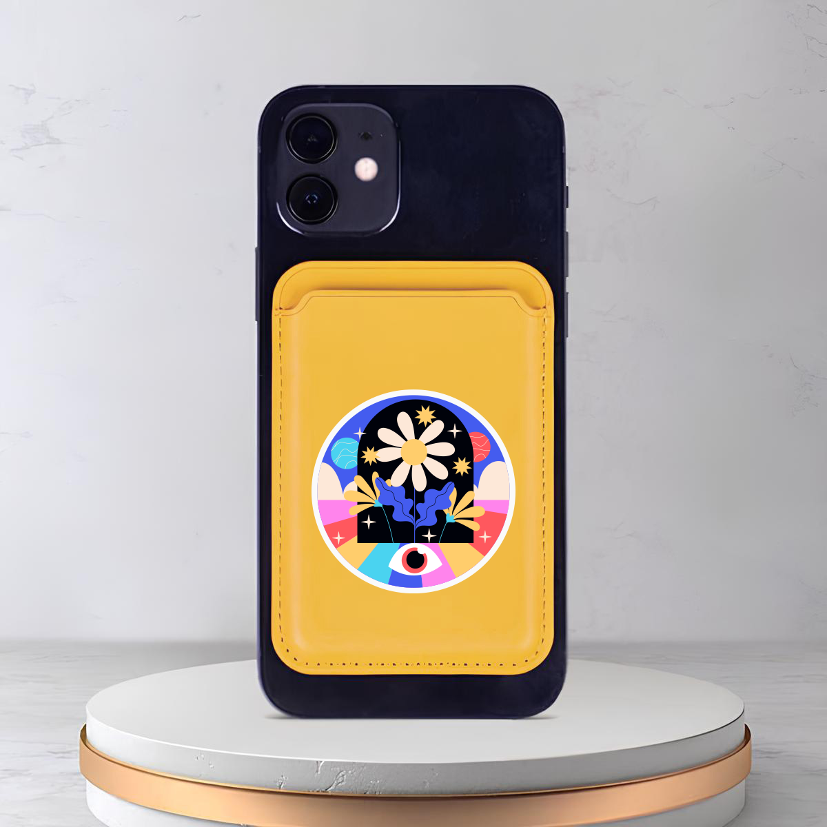 Apple iPhone Rainbow Garden Cardsafe Kartlık