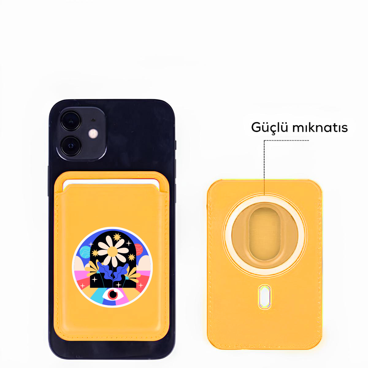 Apple iPhone Rainbow Garden Cardsafe Kartlık