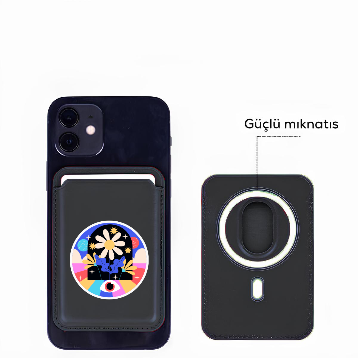 Apple iPhone Rainbow Garden Cardsafe Kartlık
