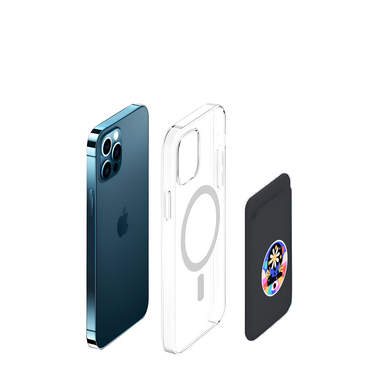 Apple iPhone Rainbow Garden Cardsafe Kartlık