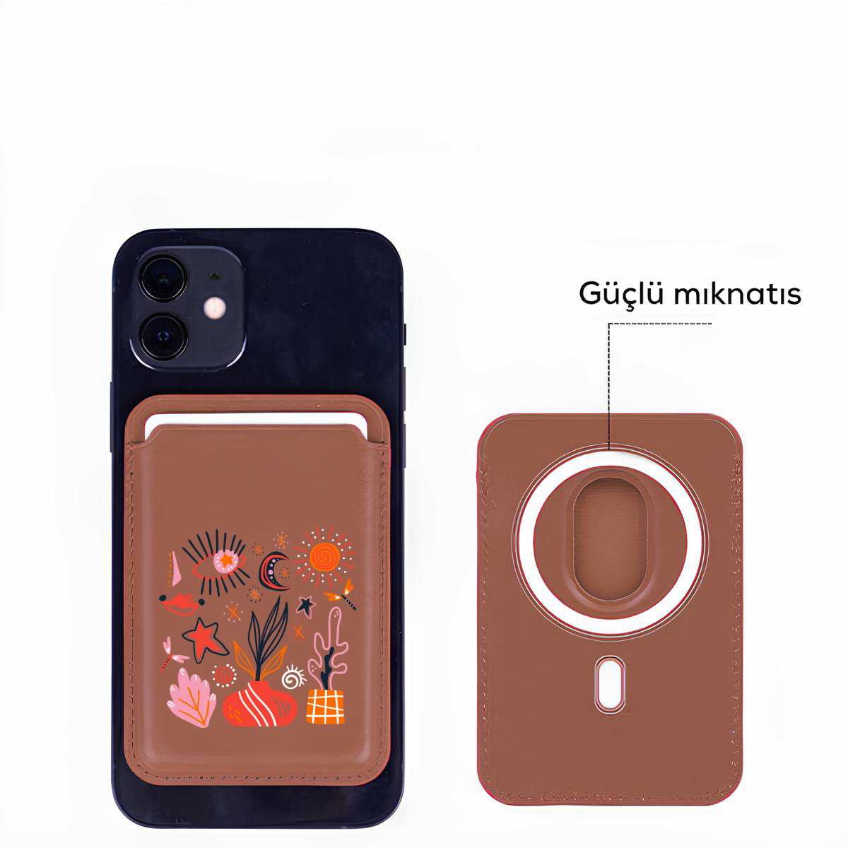 Apple iPhone Red Figures Cardsafe Kartlık