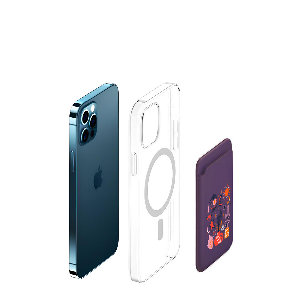 Apple iPhone Red Figures Cardsafe Kartlık