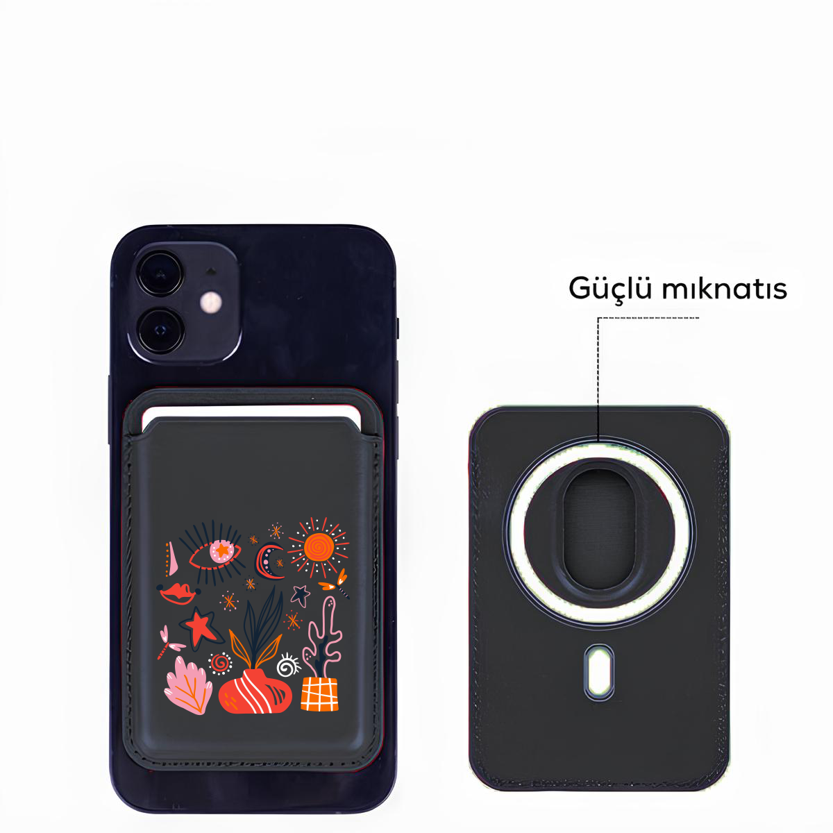Apple iPhone Red Figures Cardsafe Kartlık