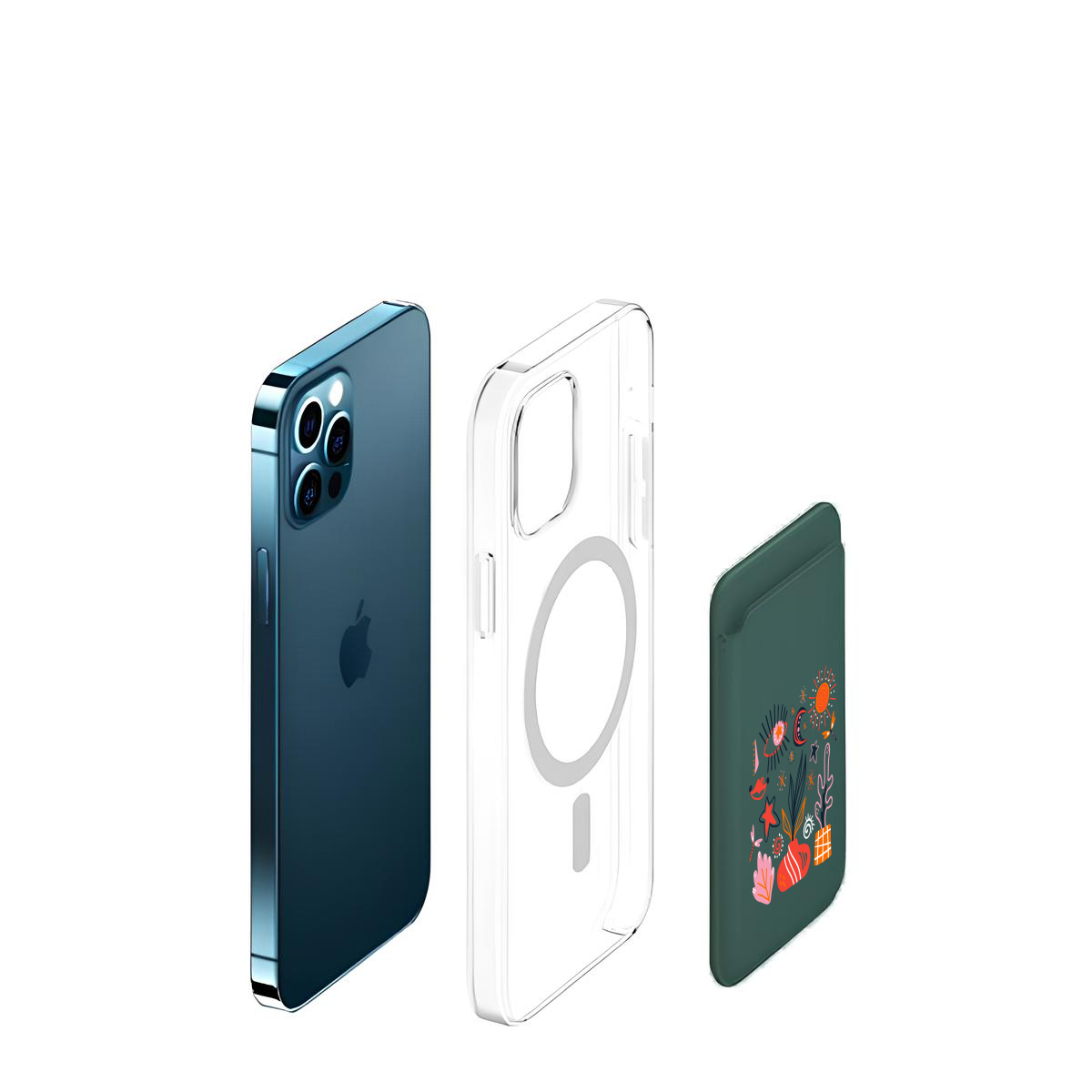 Apple iPhone Red Figures Cardsafe Kartlık