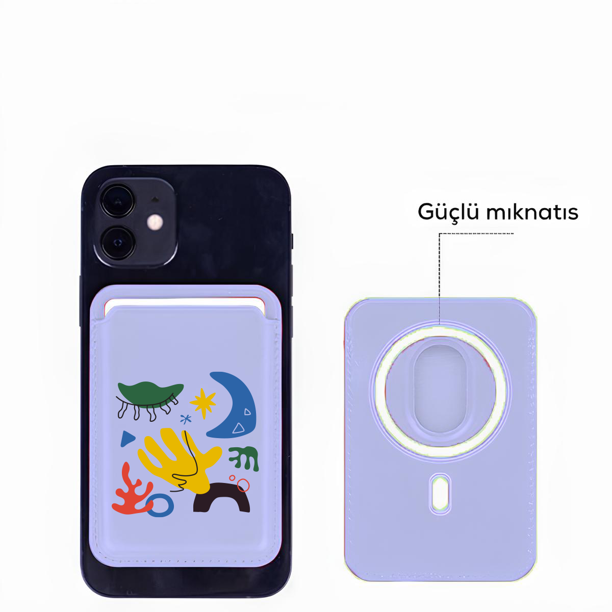 Apple iPhone Moon Star Cardsafe Kartlık