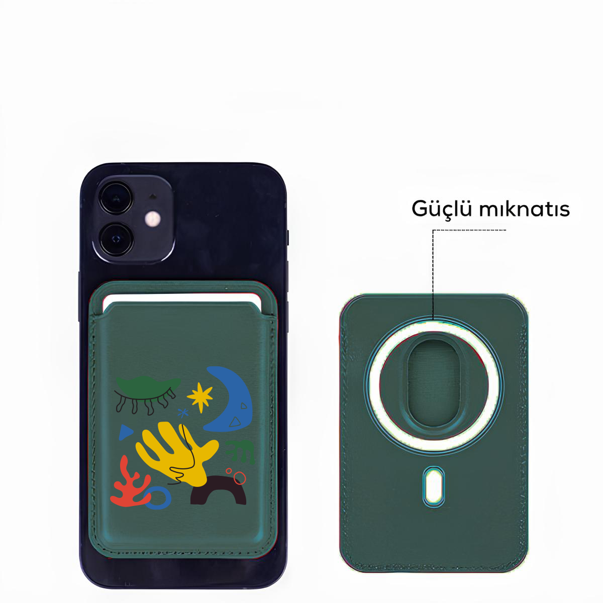 Apple iPhone Moon Star Cardsafe Kartlık