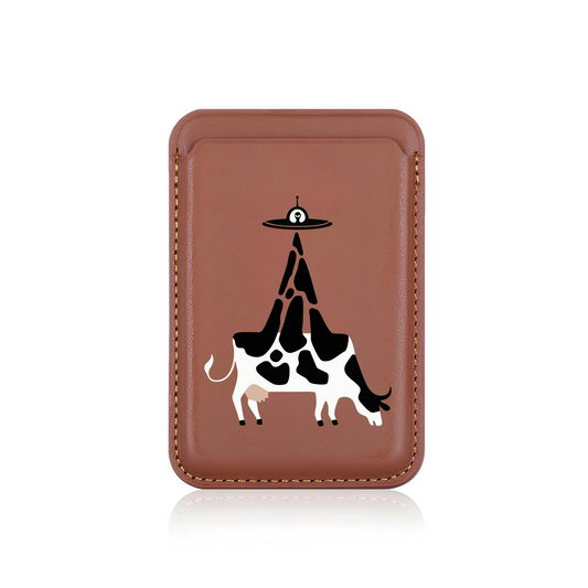 Apple iPhone Ufo Cow Cardsafe Kartlık