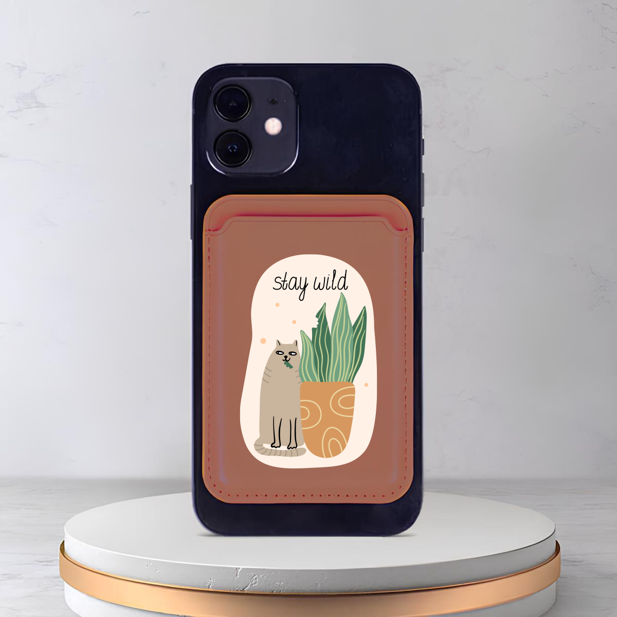 Apple iPhone Stay Wild Cardsafe Kartlık