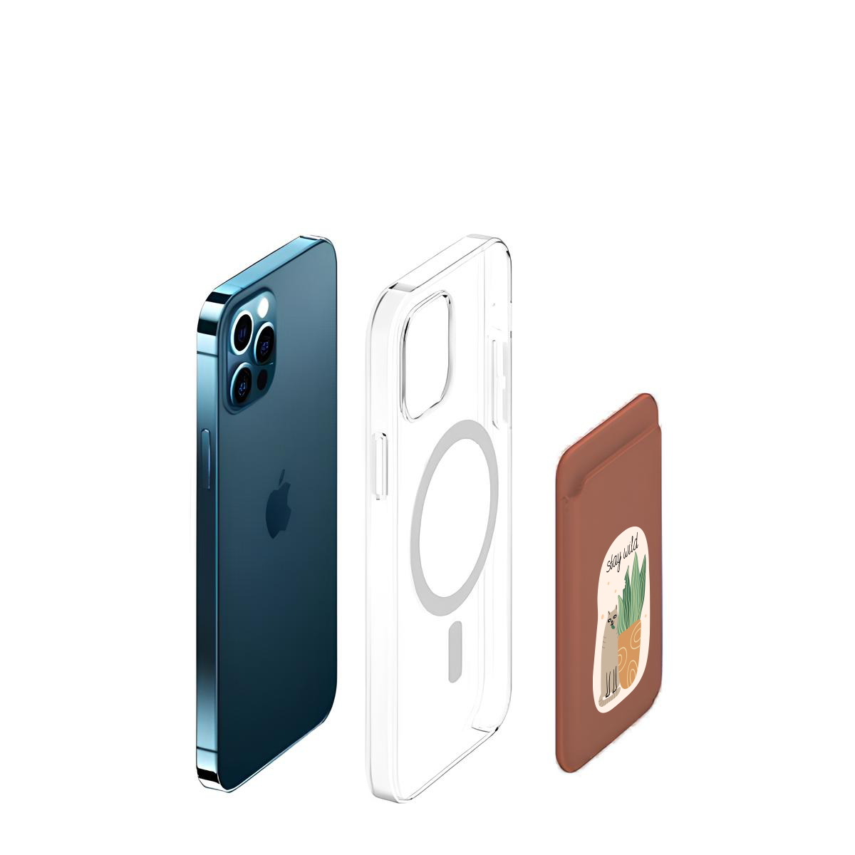 Apple iPhone Stay Wild Cardsafe Kartlık
