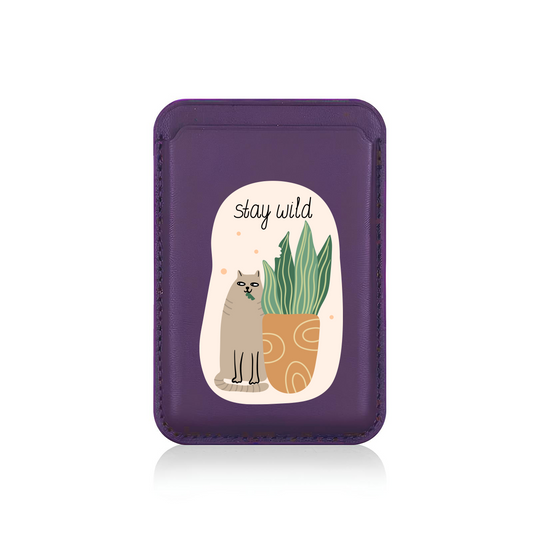 Apple iPhone Stay Wild Cardsafe Kartlık