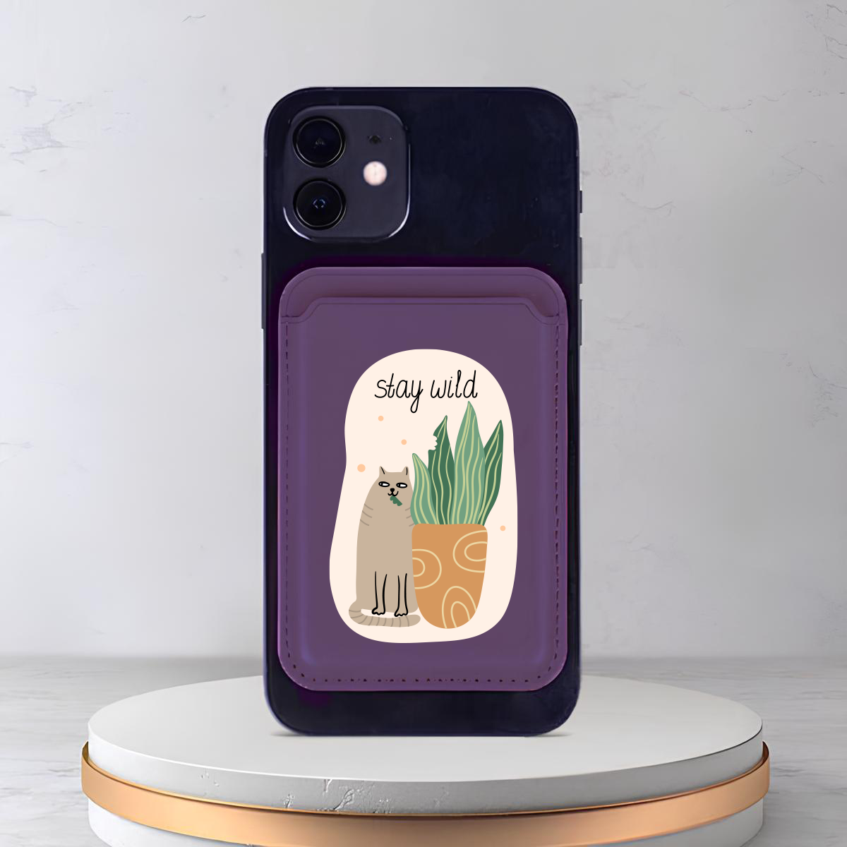 Apple iPhone Stay Wild Cardsafe Kartlık