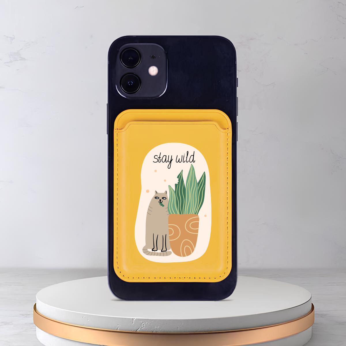 Apple iPhone Stay Wild Cardsafe Kartlık