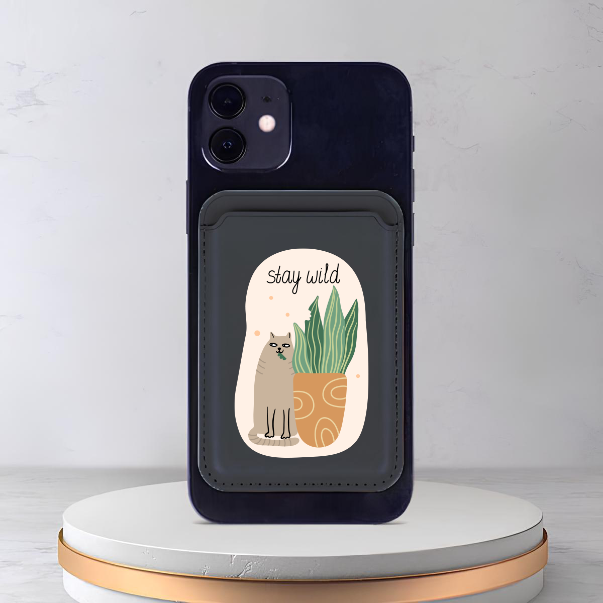 Apple iPhone Stay Wild Cardsafe Kartlık