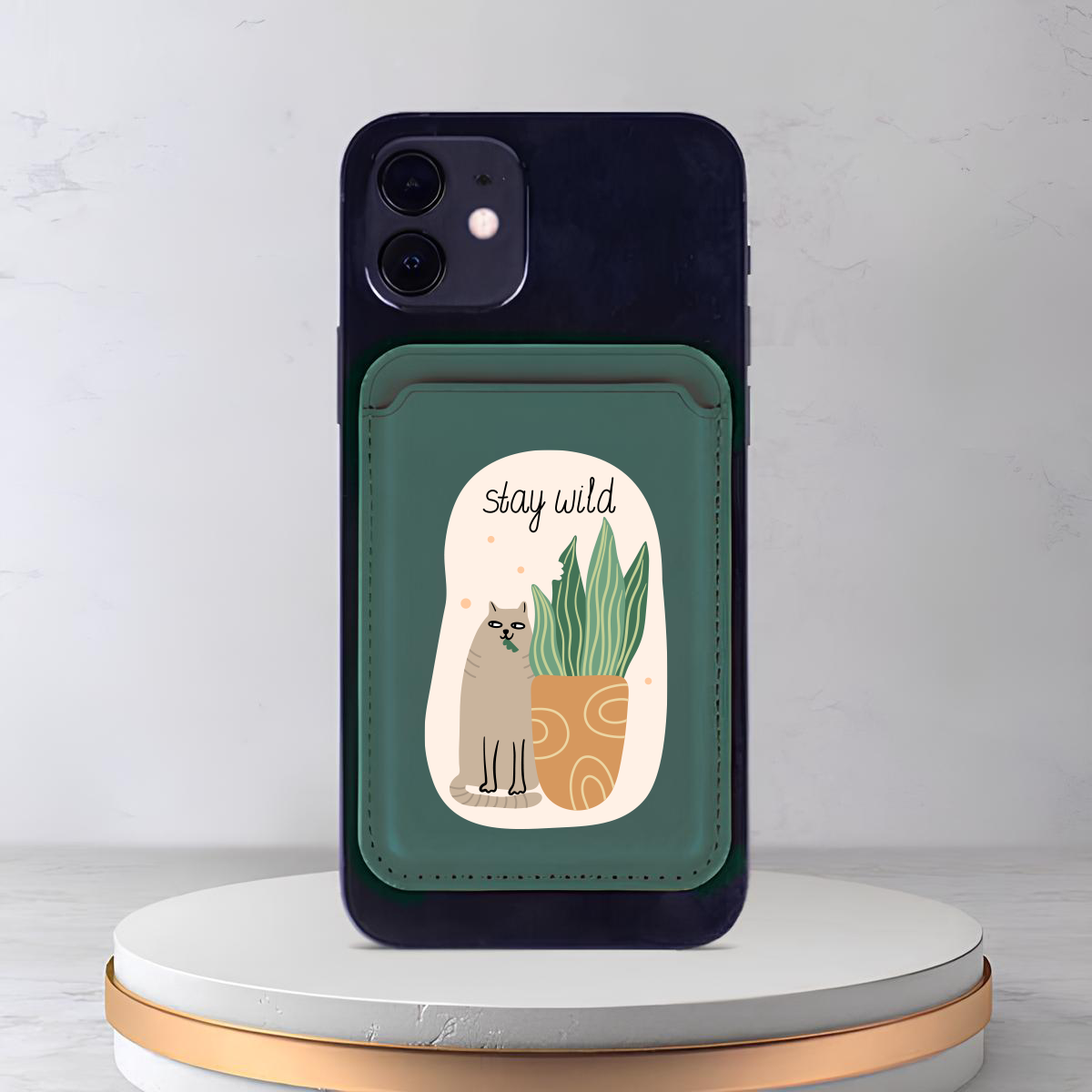 Apple iPhone Stay Wild Cardsafe Kartlık