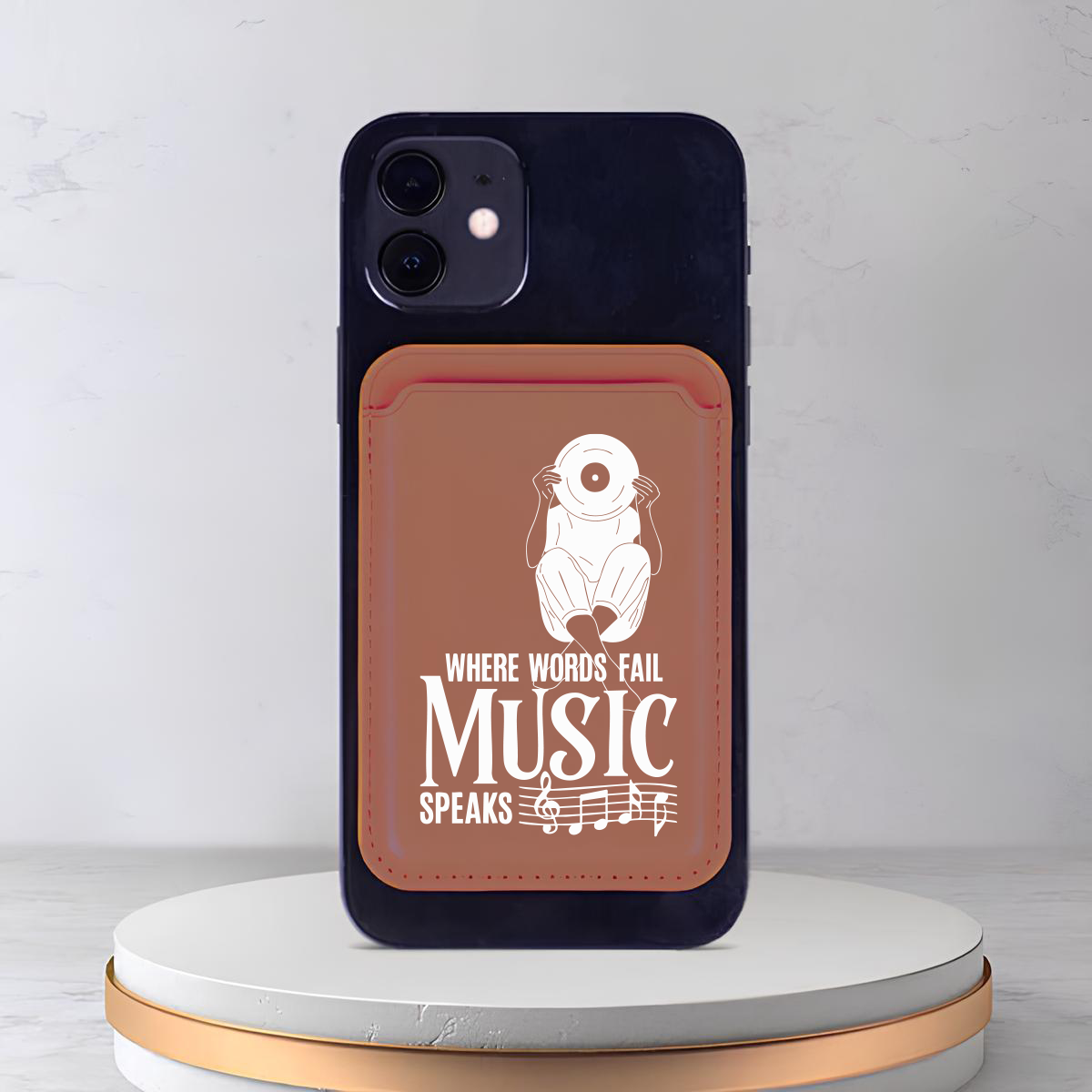 Apple iPhone Music Speaks Cardsafe Kartlık