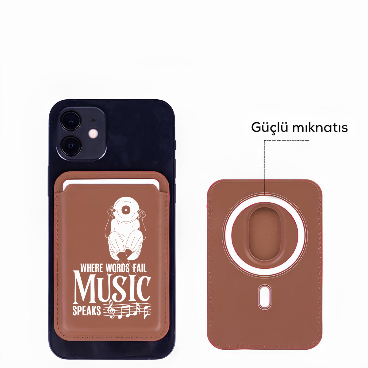 Apple iPhone Music Speaks Cardsafe Kartlık