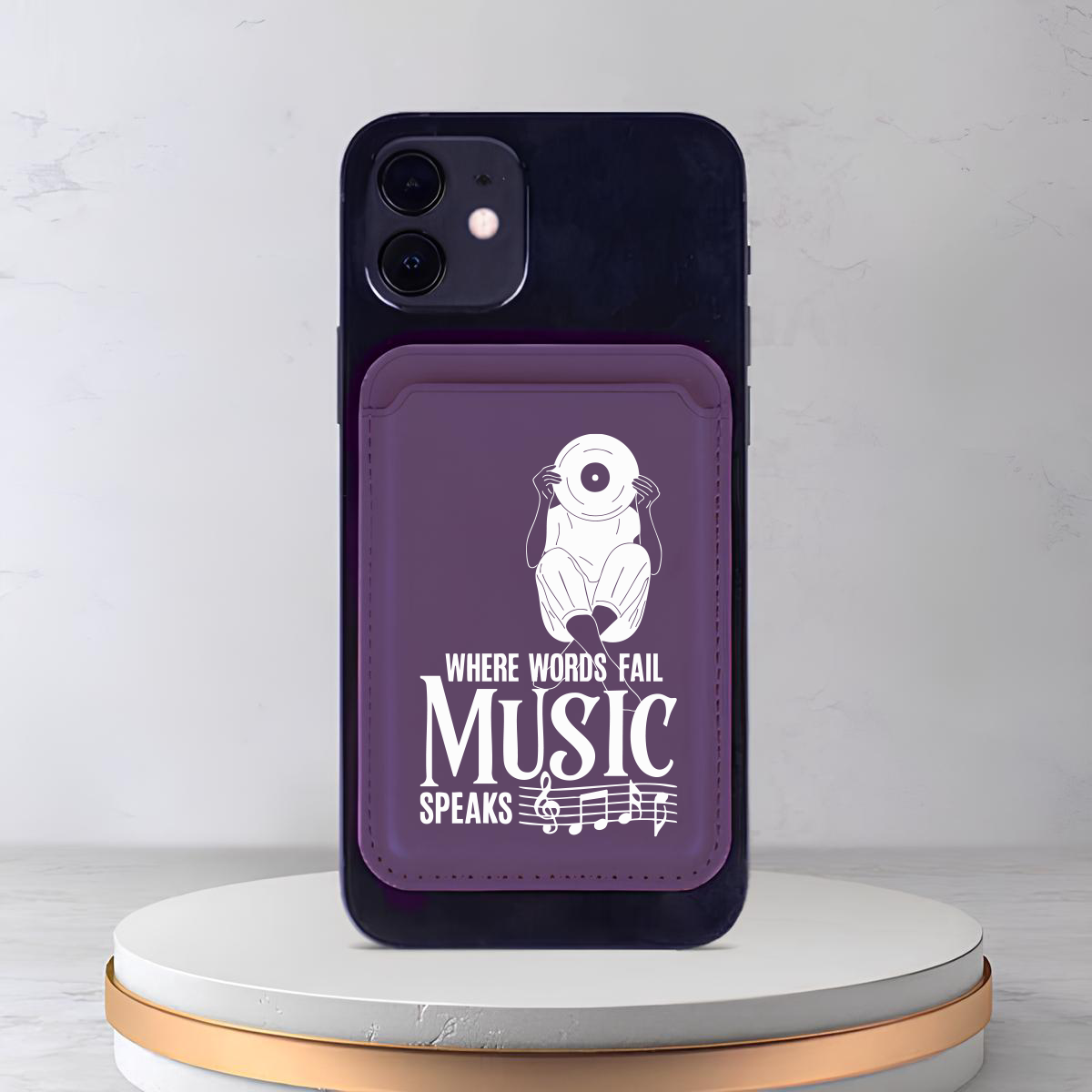 Apple iPhone Music Speaks Cardsafe Kartlık