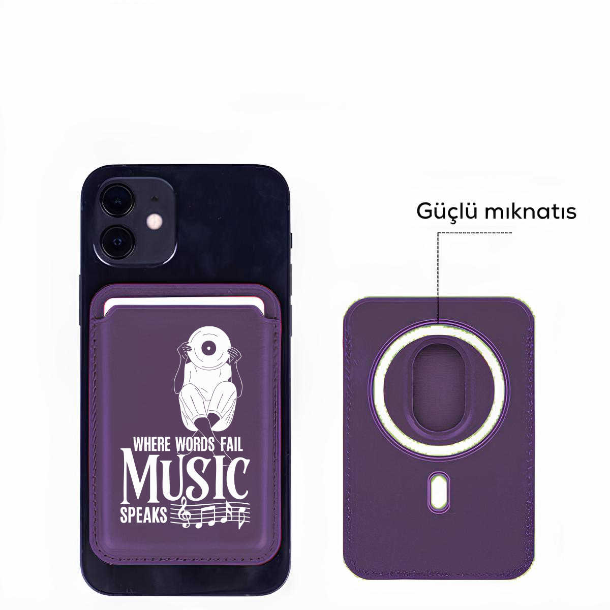 Apple iPhone Music Speaks Cardsafe Kartlık