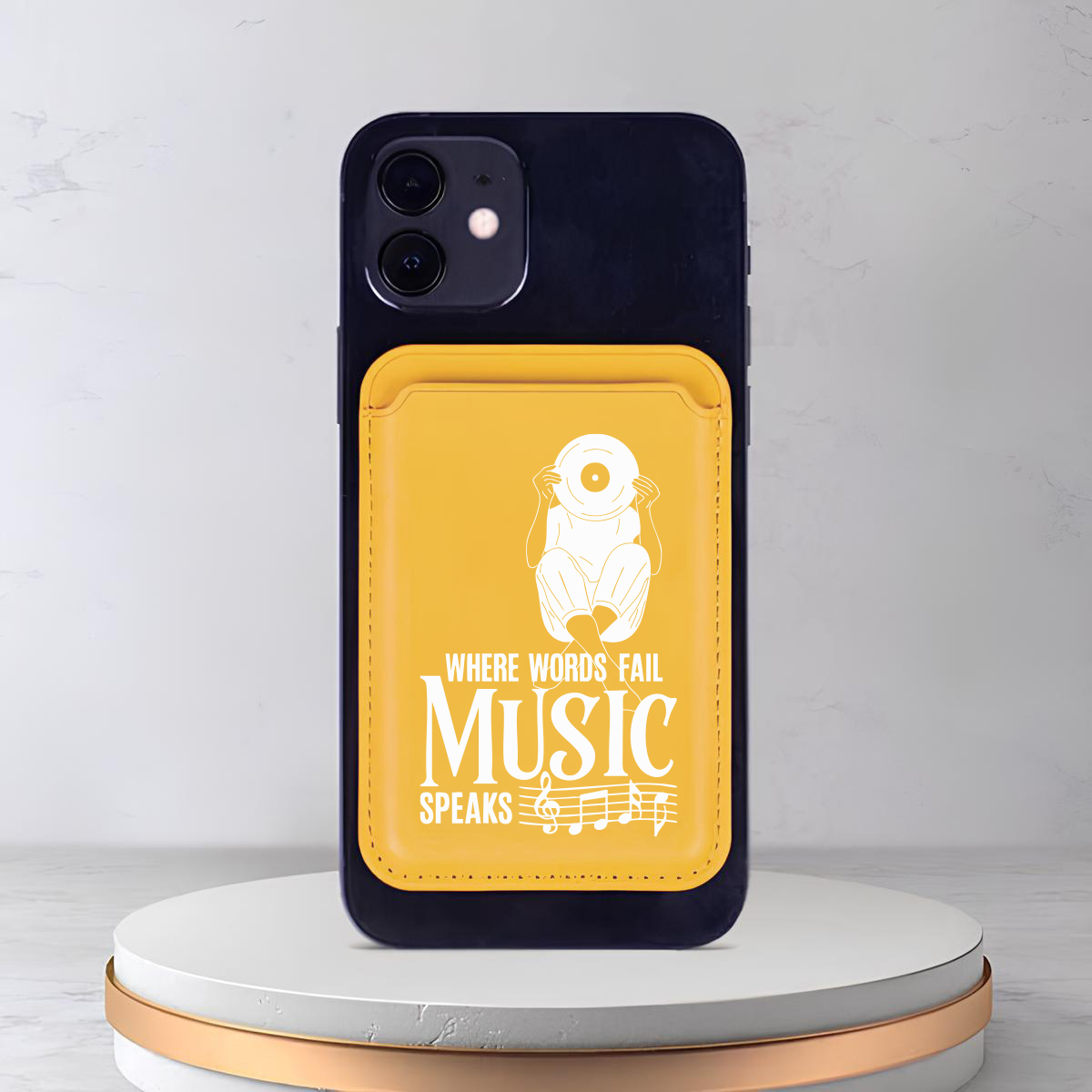 Apple iPhone Music Speaks Cardsafe Kartlık