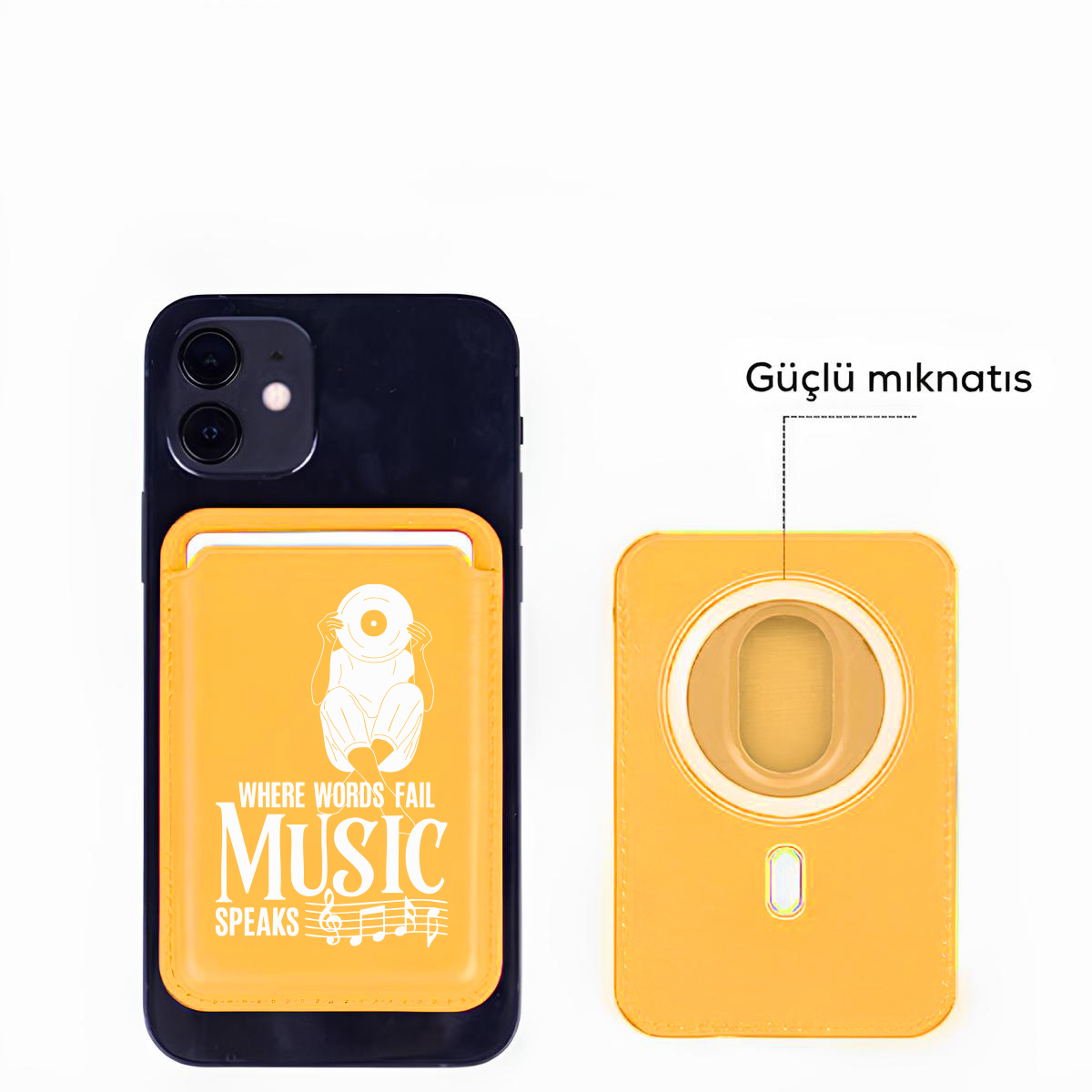 Apple iPhone Music Speaks Cardsafe Kartlık