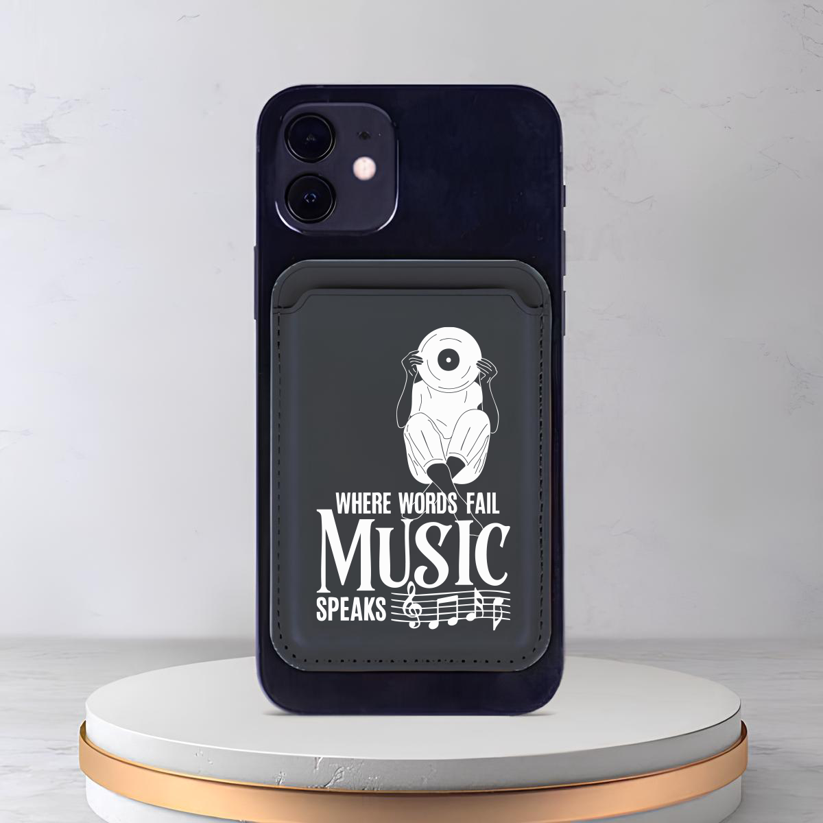 Apple iPhone Music Speaks Cardsafe Kartlık