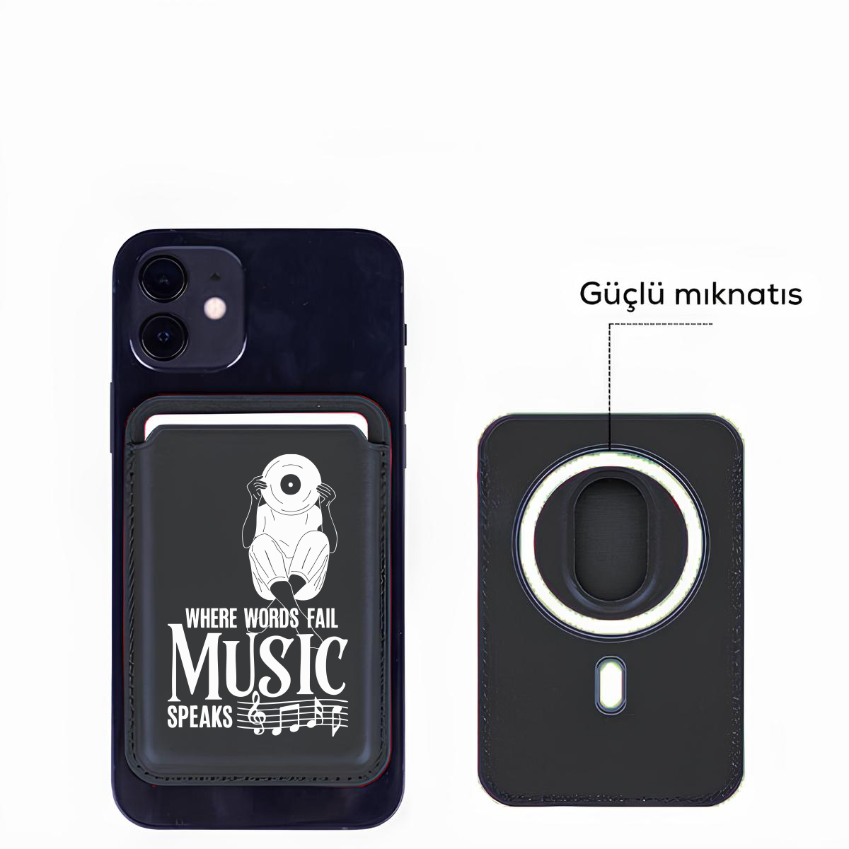 Apple iPhone Music Speaks Cardsafe Kartlık