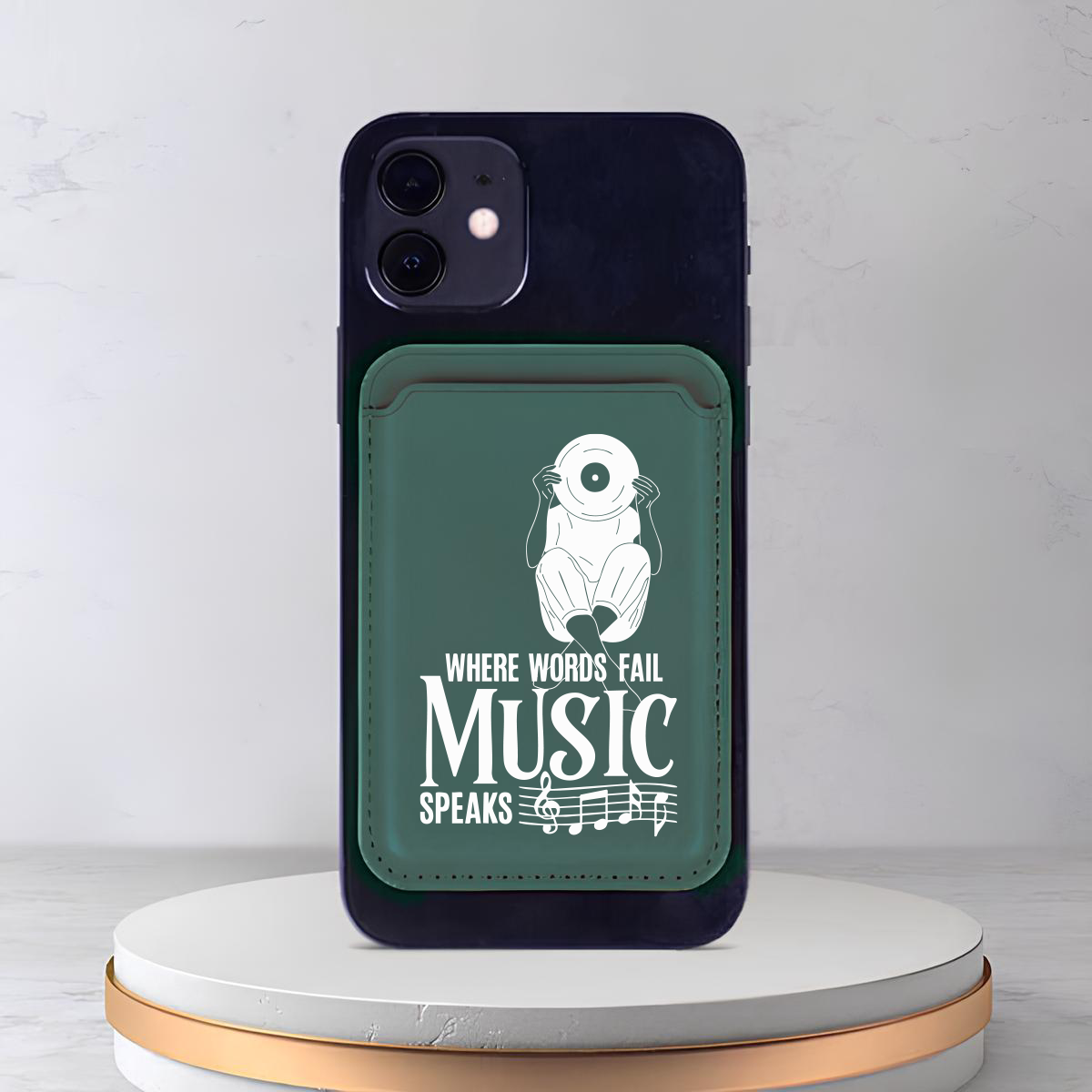 Apple iPhone Music Speaks Cardsafe Kartlık