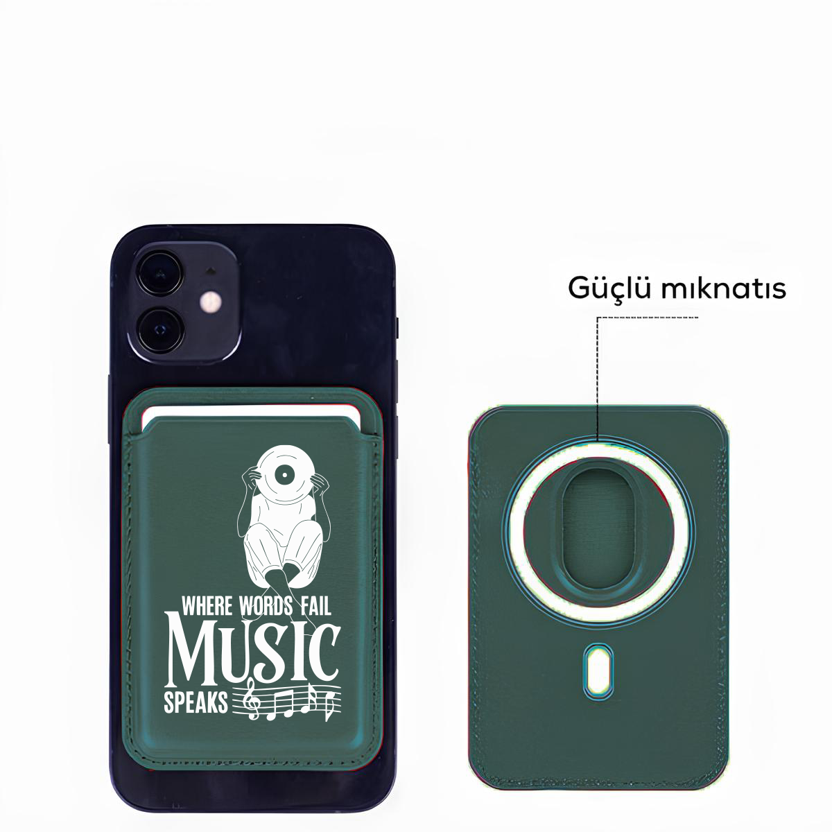 Apple iPhone Music Speaks Cardsafe Kartlık