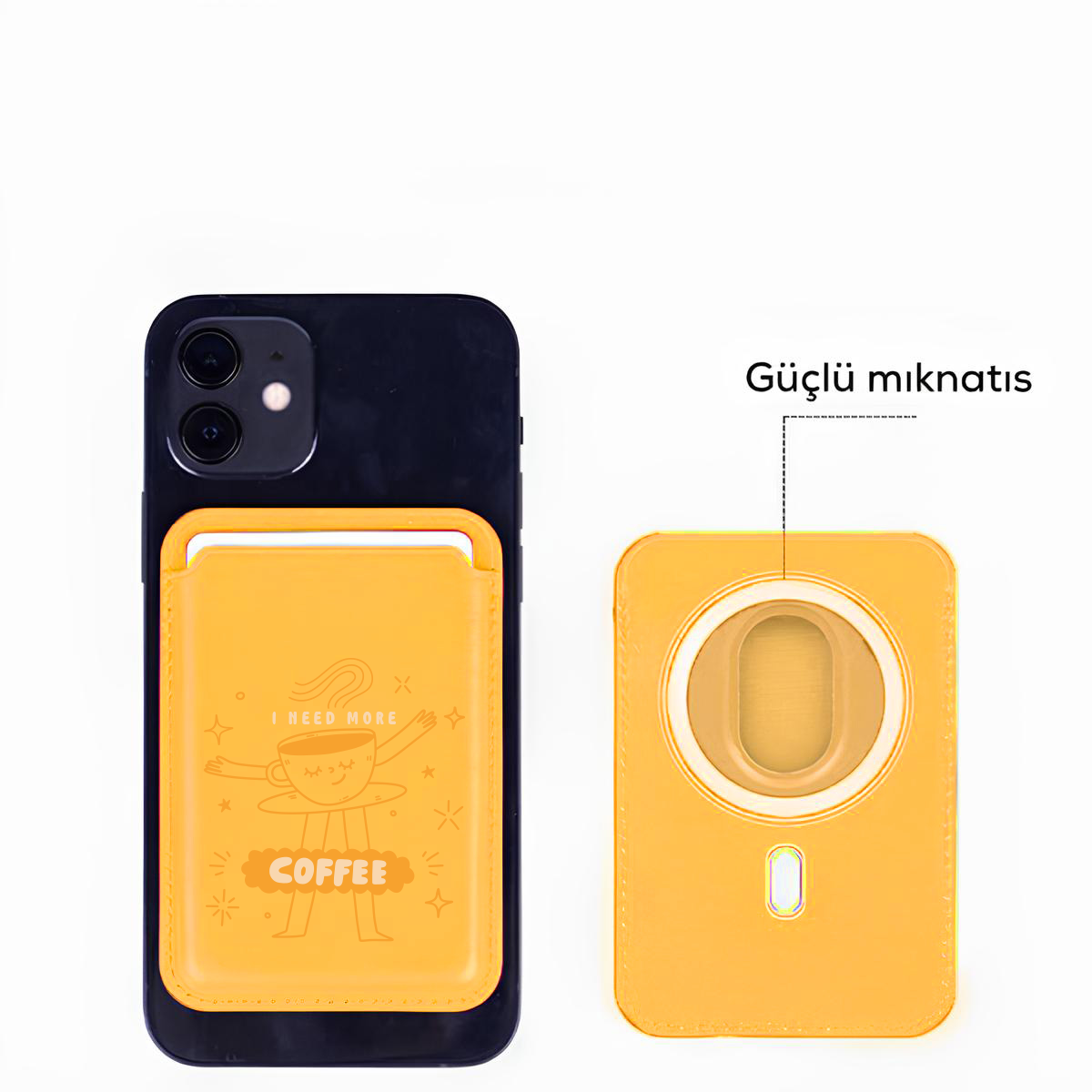 Apple iPhone Need Coffee Cardsafe Kartlık