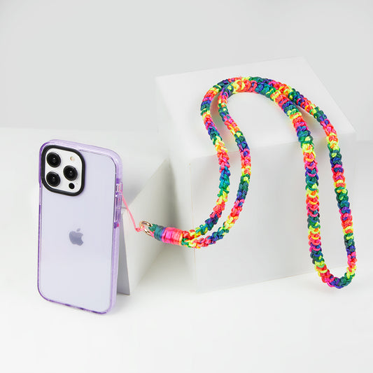 Telefon Boyun Askılığı Gökkuşağı