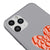 iPhone 11 Pro Gossip Love Telefon Kılıfı - Renkli Silikon - Gri