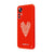 Xiaomi Mi 12 T Pro Gossip Love Telefon Kılıfı - Renkli Silikon - Kırmızı