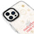 iPhone 13 Pro Made to Love Telefon Kılıfı - Artycase - Beyaz